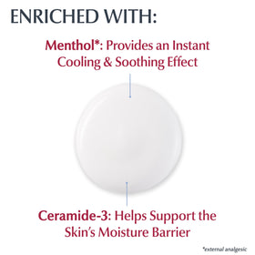 Eucerin pump dispense demo showing controlled lotion application and convenience