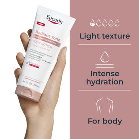 Visualization of Eucerin Thiamidol active ingredient highlighting targeted dark spot reduction