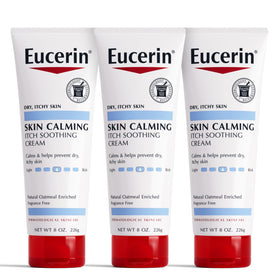 Eucerin Skin Calming Cream front tube showing label and benefits