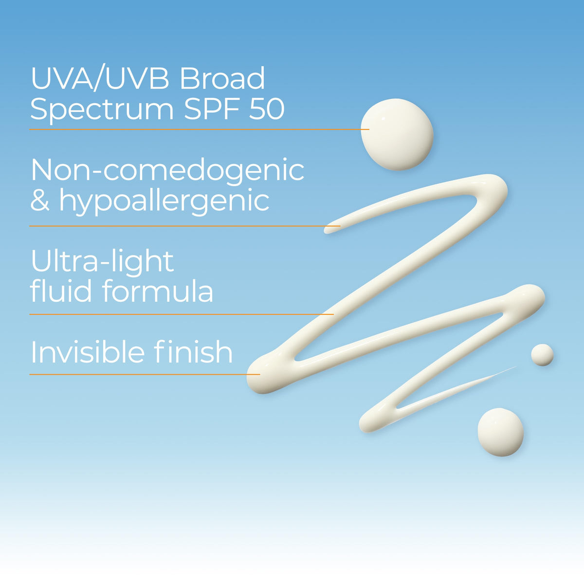 Eucerin sunscreen applied under makeup for invisible finish