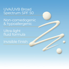 Eucerin sunscreen applied under makeup for invisible finish