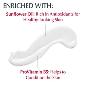 Three Eucerin bottles together showing pack value and convenience benefit
