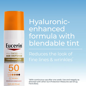 Eucerin texture close-up highlighting creamy hyaluronic finish and spreadability