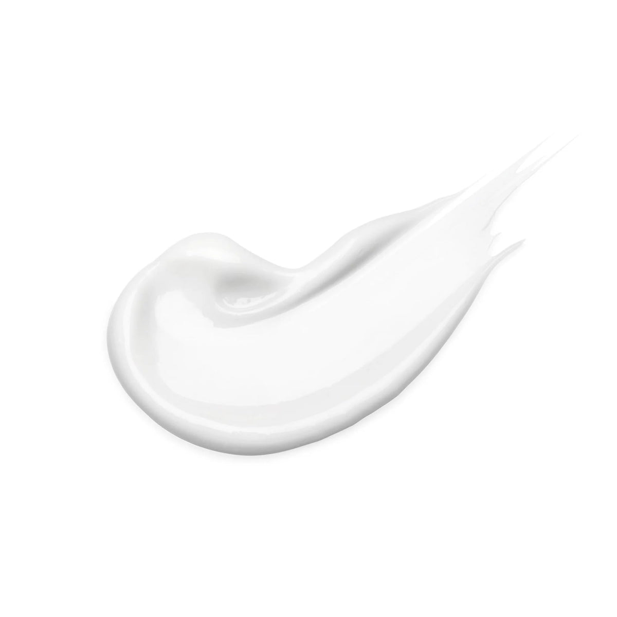 Eucerin tube open with cream dispensed to show texture and easy absorption