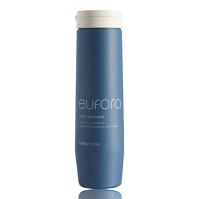 Eufora front packaging showing 9.5 oz bottle and product identity, promotes easy daily use