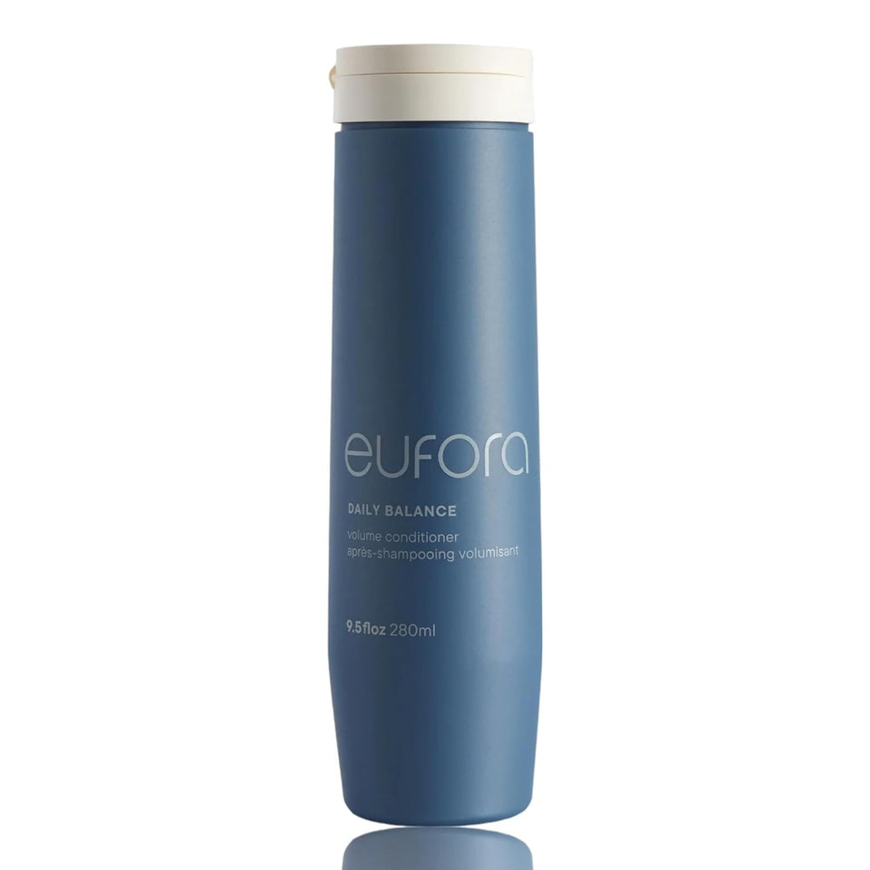 Eufora front packaging showing 9.5 oz bottle and product identity, promotes easy daily use