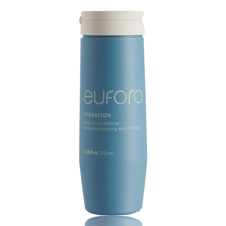 Eufora front packaging showing bottle and label, highlights lightweight protection