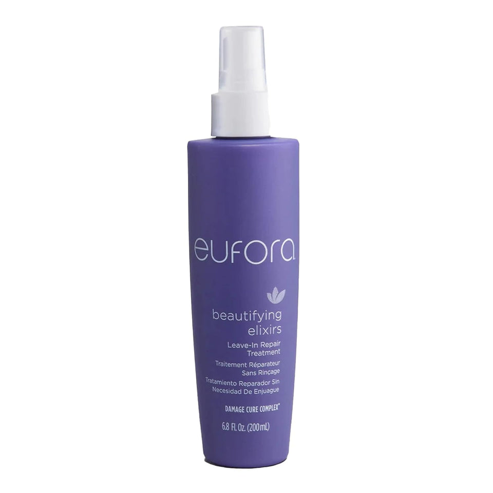 Eufora bottle front view showing label and repair benefits