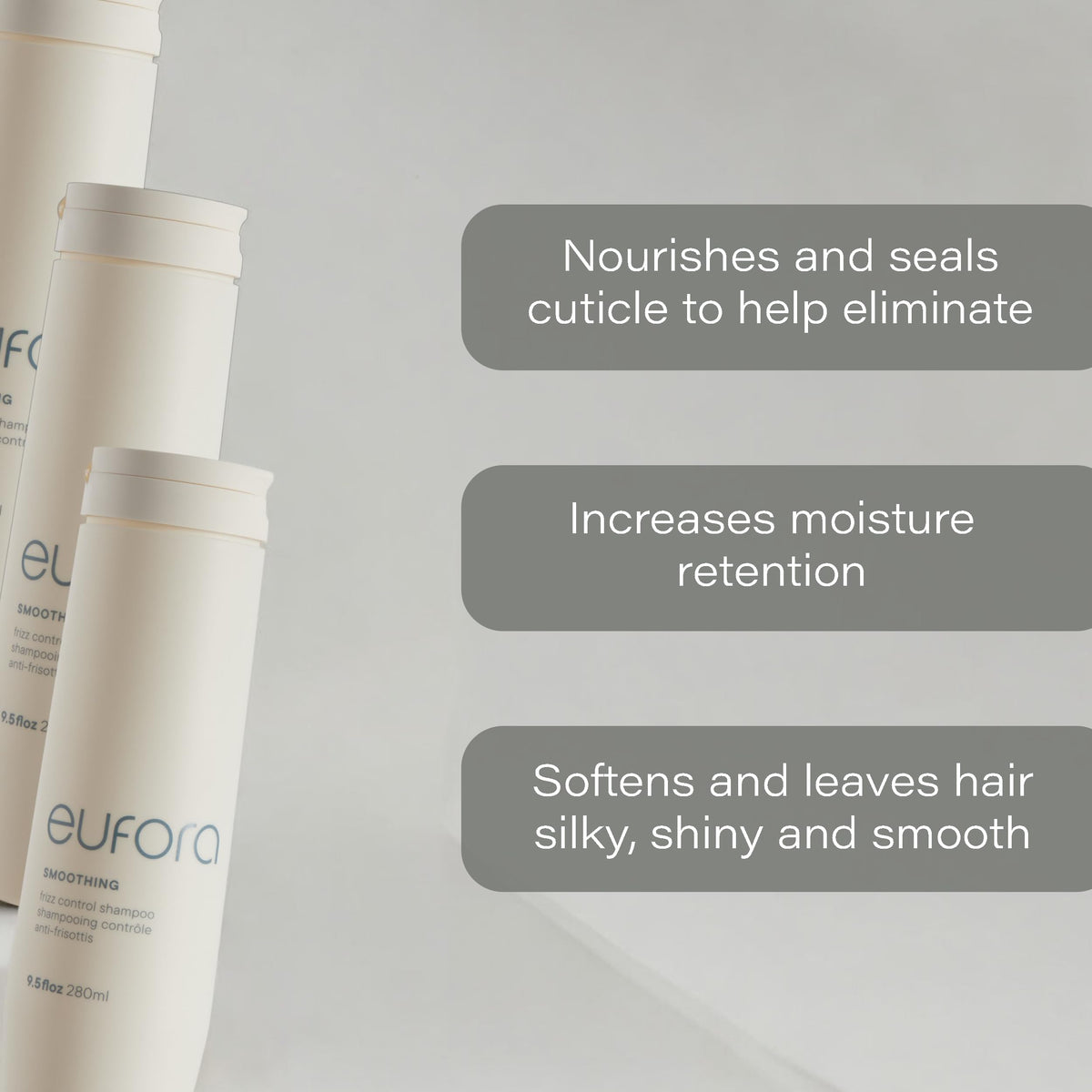 Eufora label close-up highlighting ingredients and usage instructions for informed buyers