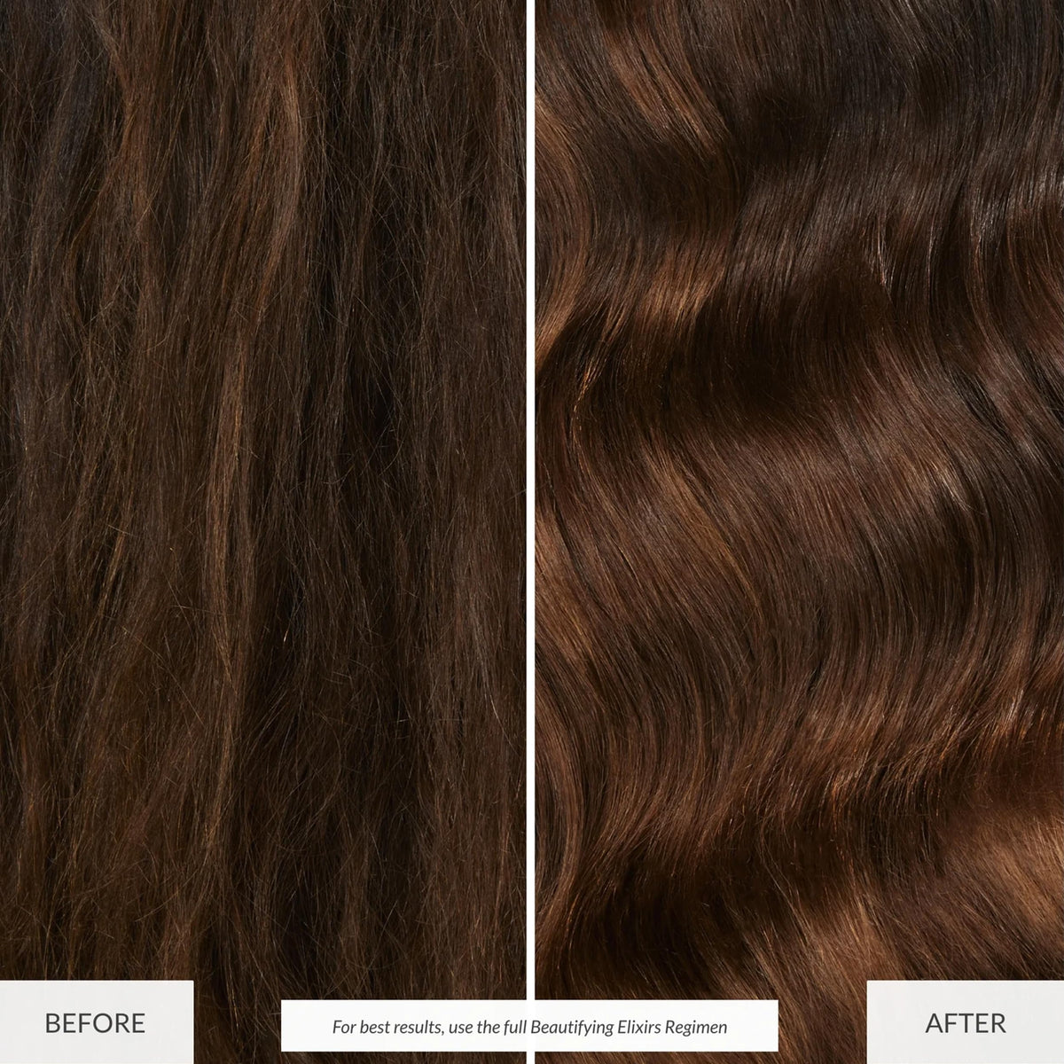 Eufora mist on damp hair proving detangling and smoothing action