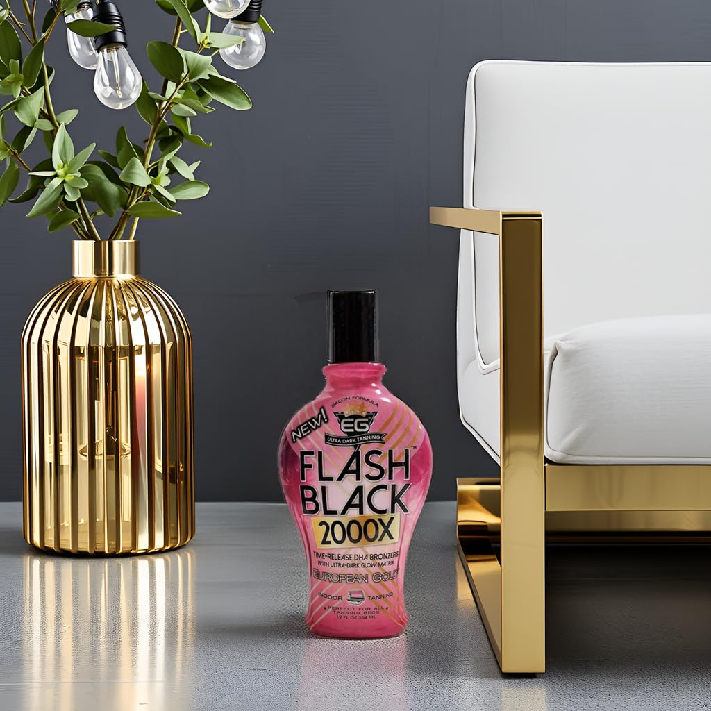 European Gold lotion texture close-up showing rich, blendable formula for even coverage