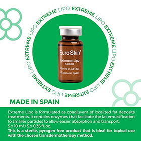 EuroSkin vials on treatment table in a clinic setting conveying professional readiness