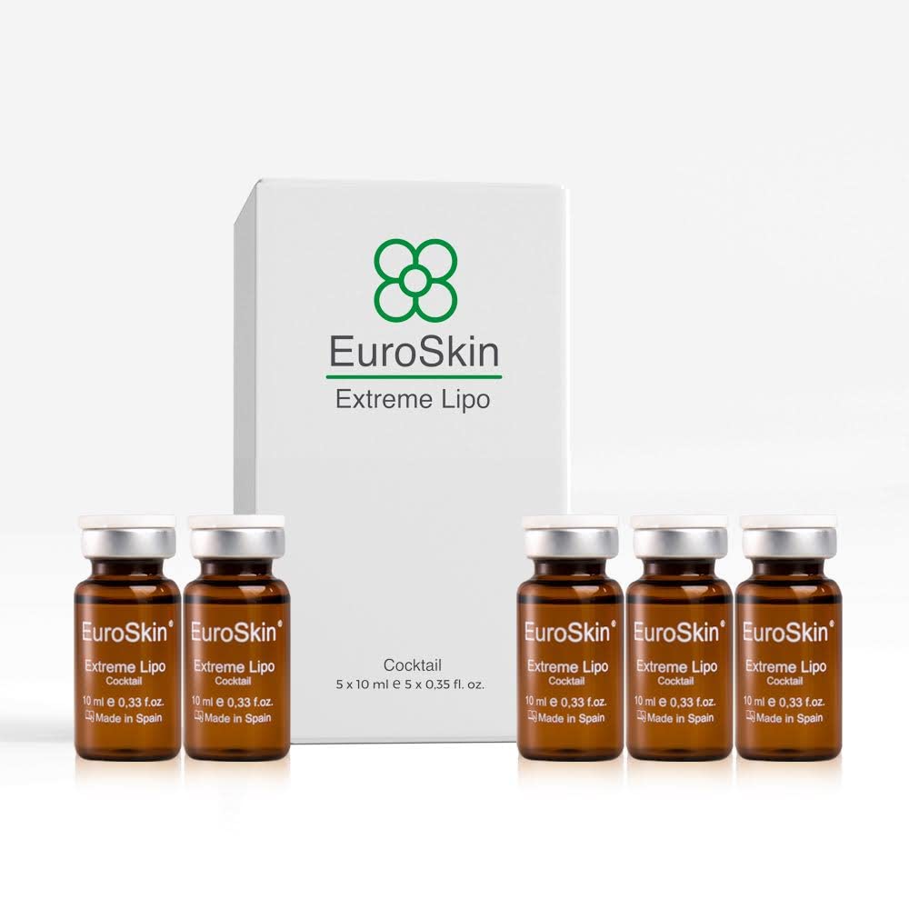 EuroSkin vial close-up displaying label and sterile seal to emphasize clinical quality
