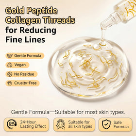 Eustofeyce silk peptide texture close-up demonstrates smoothing action