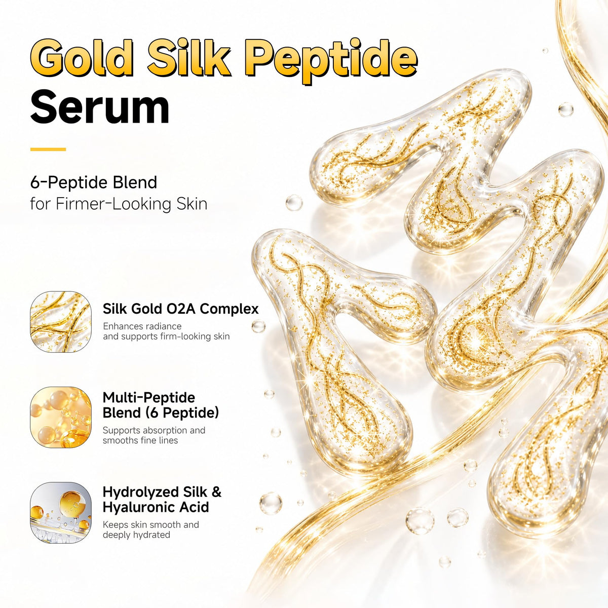 Eustofeyce serum drop forming at vial tip highlighting fast absorption