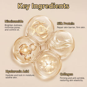 Eustofeyce serum on hand showing lightweight texture and absorption
