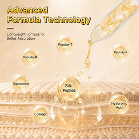 Eustofeyce vials lined up to show travel‑friendly size and portion control