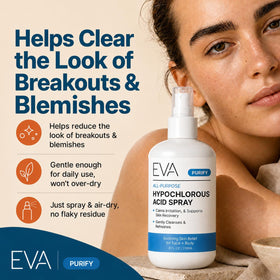 Eva Naturals baby-safe application on infant arm for gentle skin care