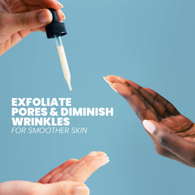 Eva Naturals firming eye gel tube and gel close-up for de-puffing benefit