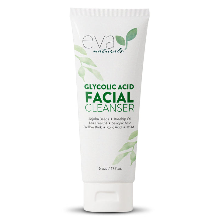 Eva Naturals front bottle showing product name and clear benefits