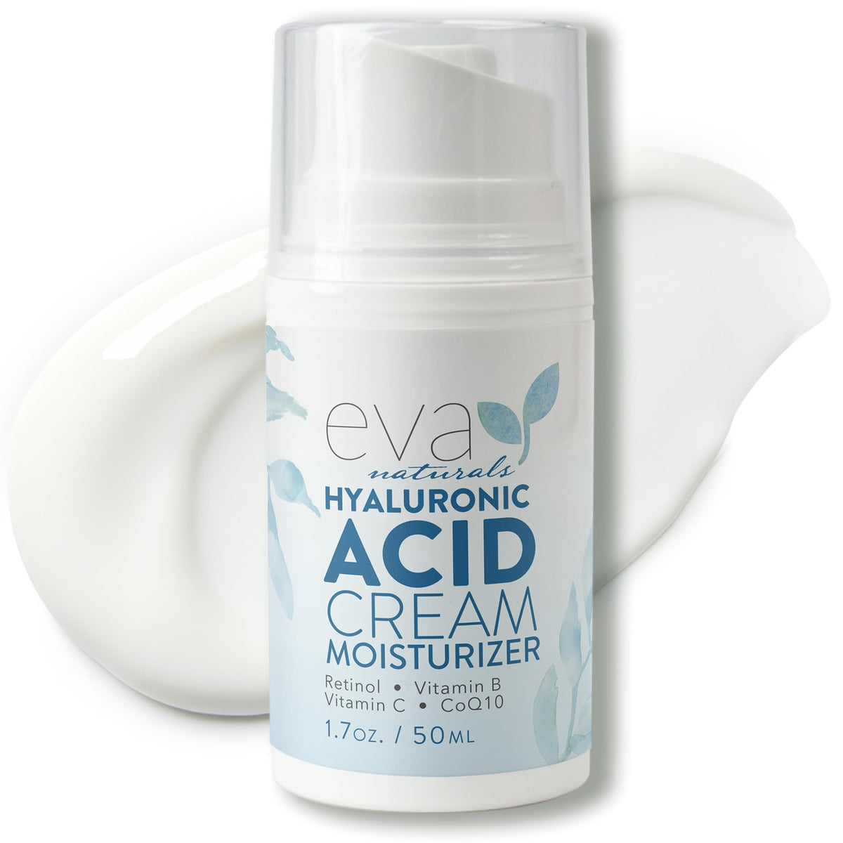 Eva Naturals front packaging showing jar and branding for clear purchase signal