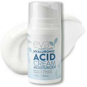 Eva Naturals front packaging showing jar and branding for clear purchase signal