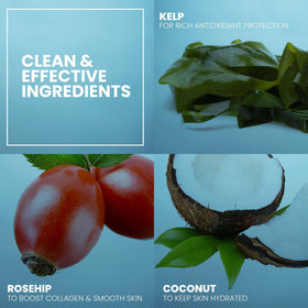 Eva Naturals bottle in bathroom lifestyle scene for daily routine integration