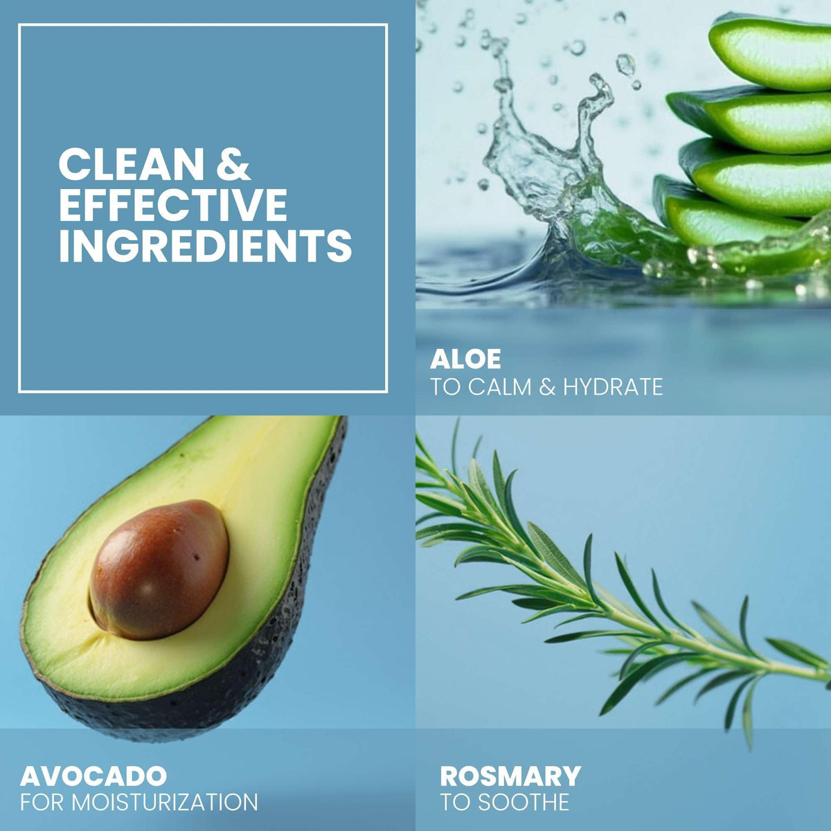 Eva Naturals product label close-up listing ingredients and directions