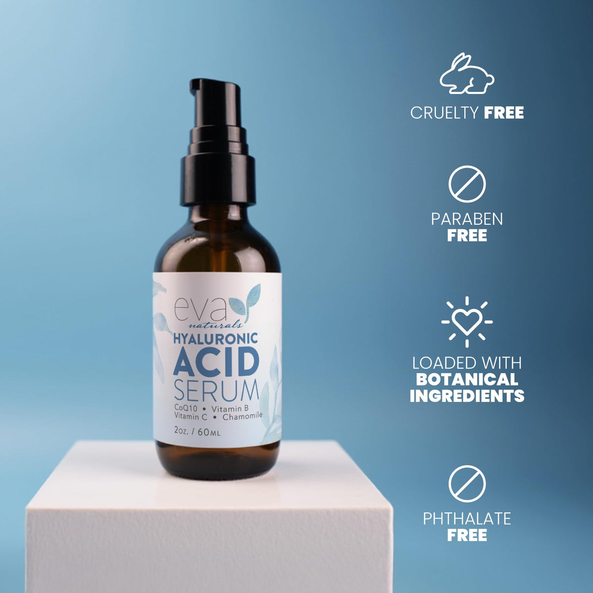 Eva Naturals lifestyle morning routine with serum for refreshed daily use