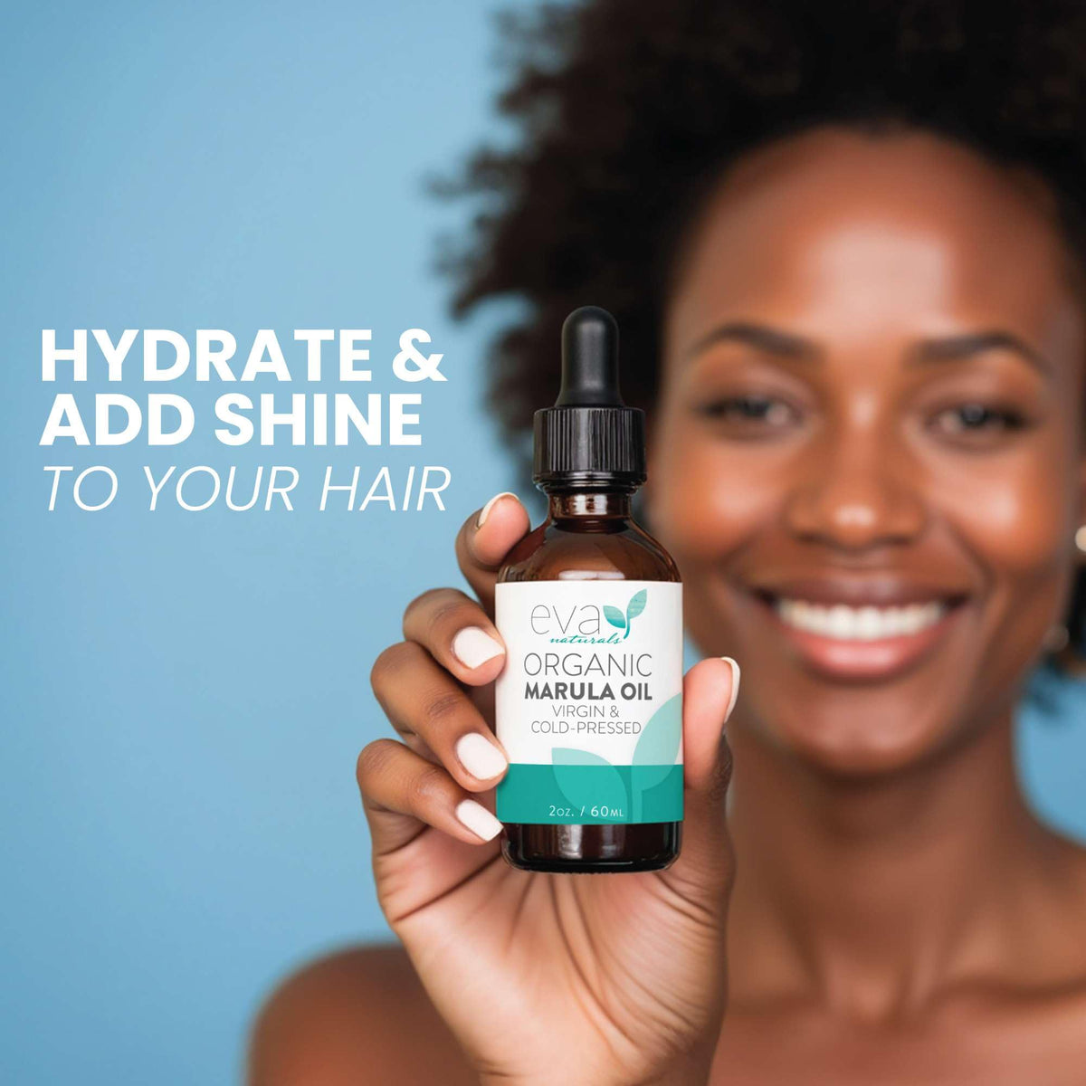 Eva Naturals oil texture on skin showing quick absorption and non-greasy finish