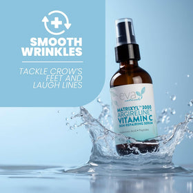 Eva Naturals packaging in bathroom lifestyle scene showing daily routine use