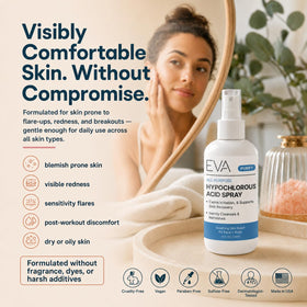 Eva Naturals used on pet toy and mat for safe household sanitizing