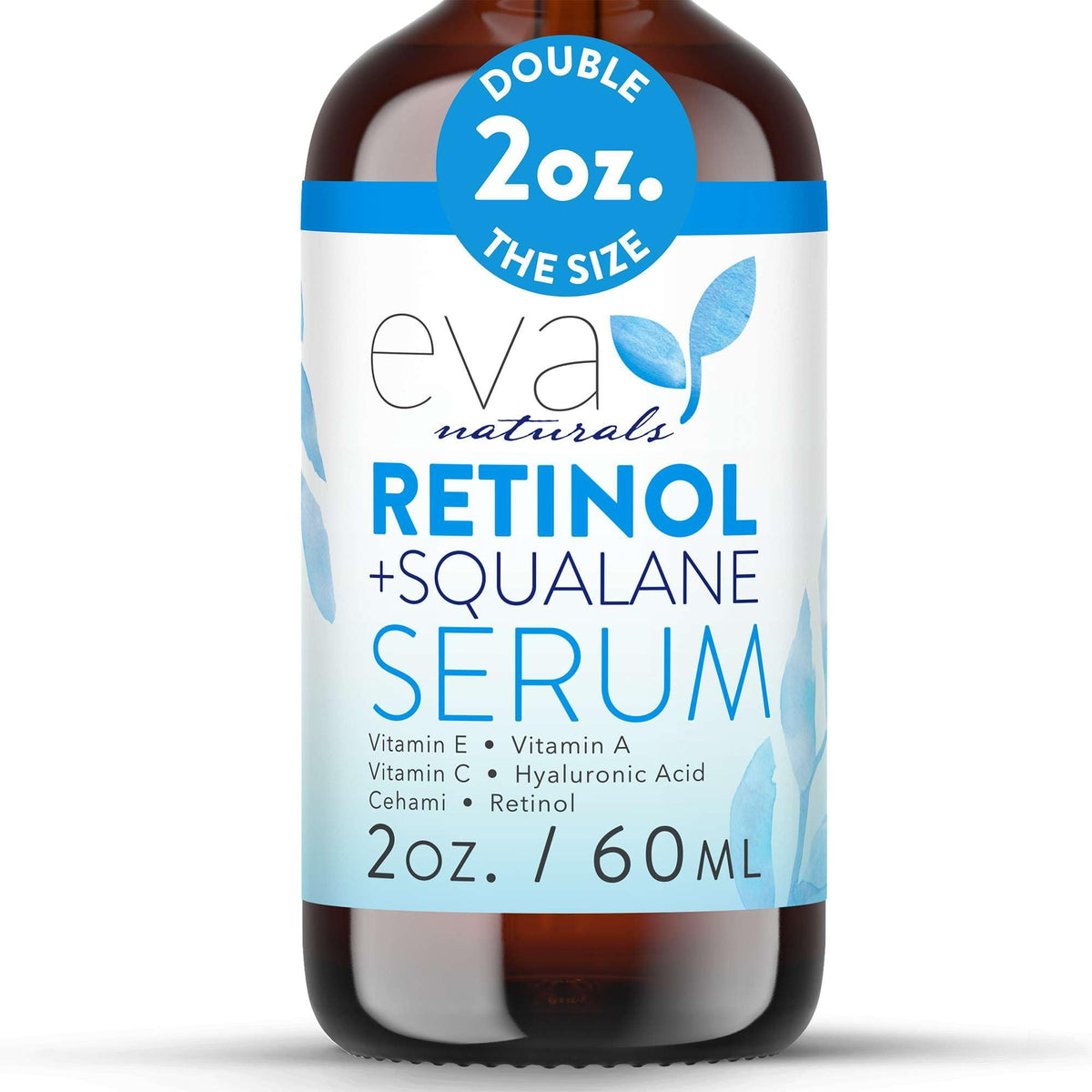 Eva Naturals front packaging showing bottle and label for instant recognition