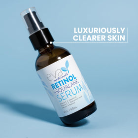 Eva Naturals serum layered under moisturizer demonstrating seamless layering benefit