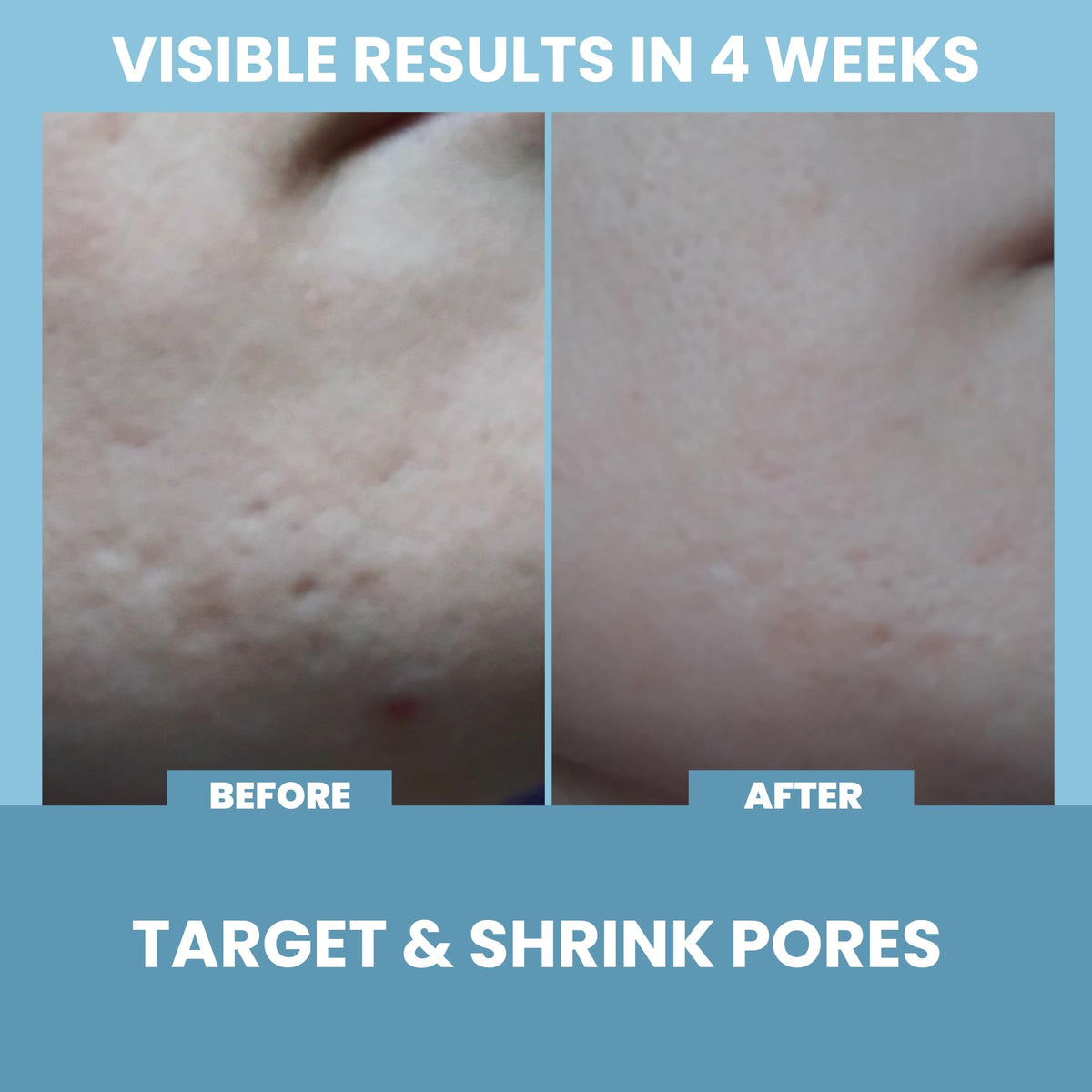 Eva Naturals serum droplet on hand showing lightweight hydrating texture