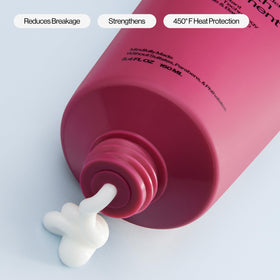 EVA·NYC being applied to damp hair to detangle and reduce breakage