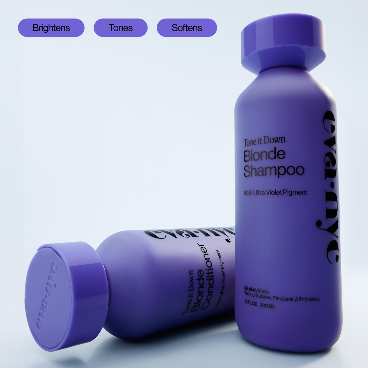 EVA·NYC creamy conditioner texture on hand for deep conditioning