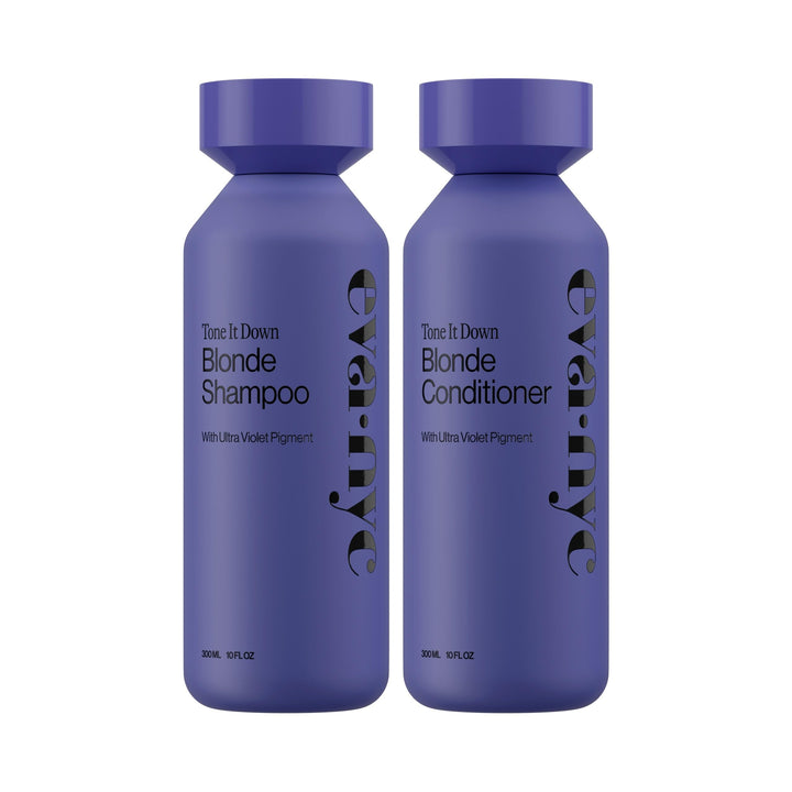 EVA·NYC front packaging showing both bottles and product benefits
