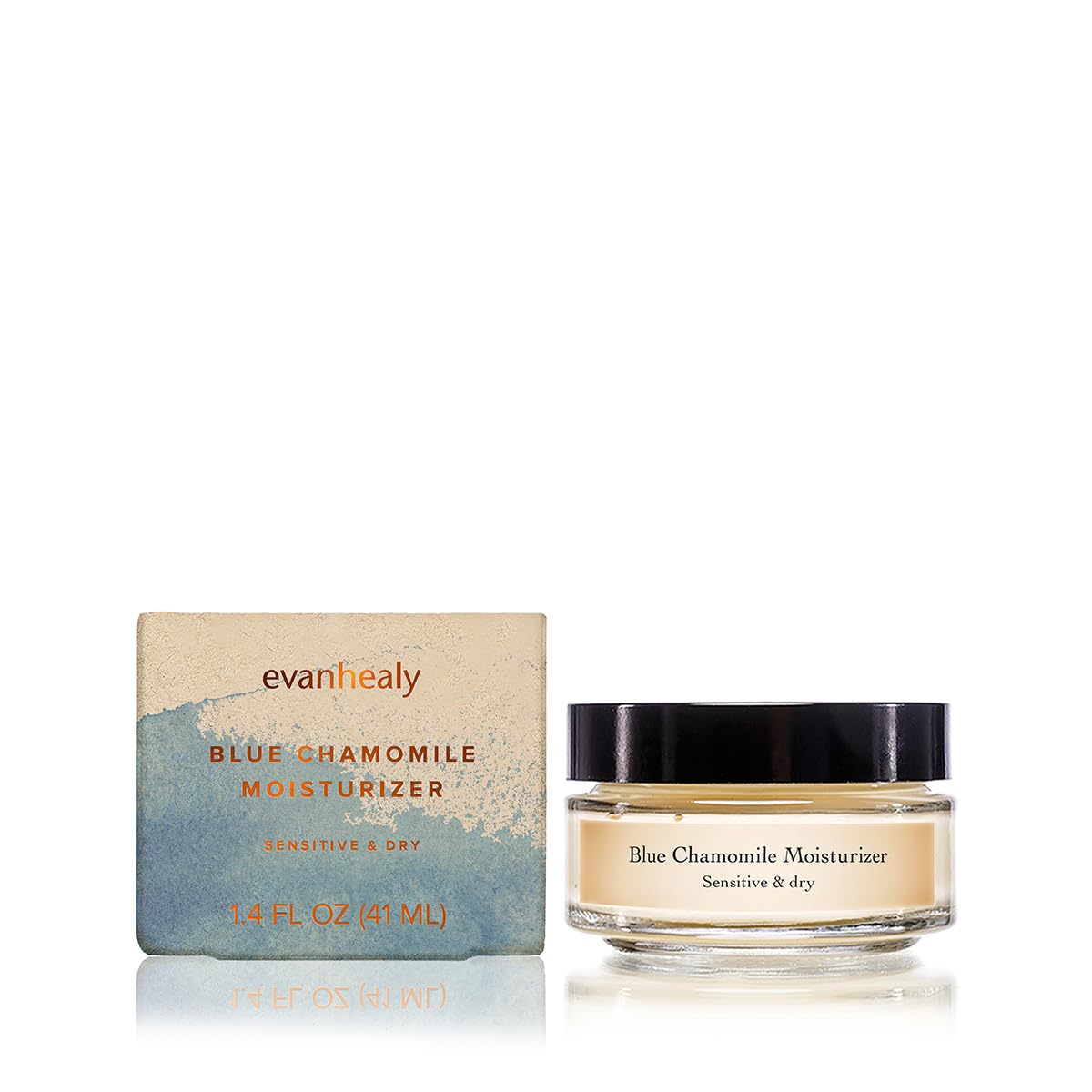 evanhealy cream texture close-up showing lightweight absorbent finish