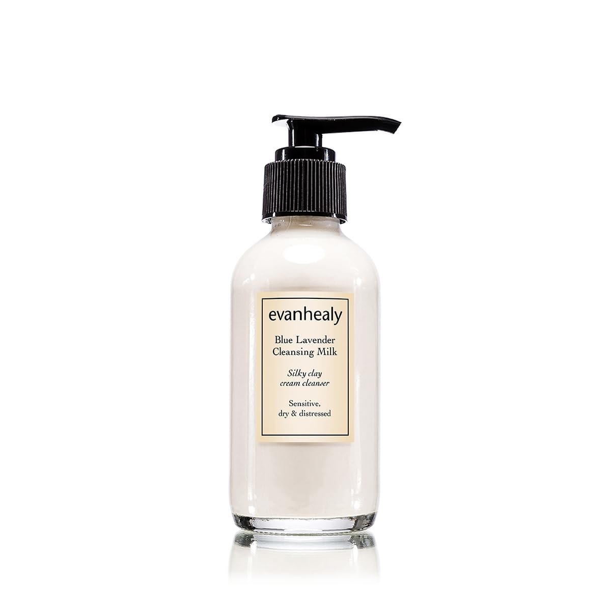 evanhealy bottle front label showing calming lavender benefit