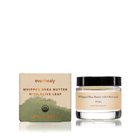 evanhealy close-up of whipped shea butter texture highlighting smooth absorbency