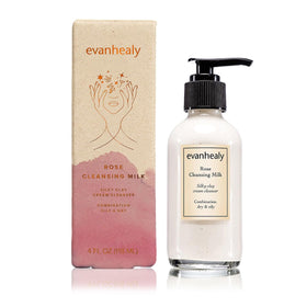 evanhealy texture swatch on hand, highlights creamy hydrating feel and mild lather
