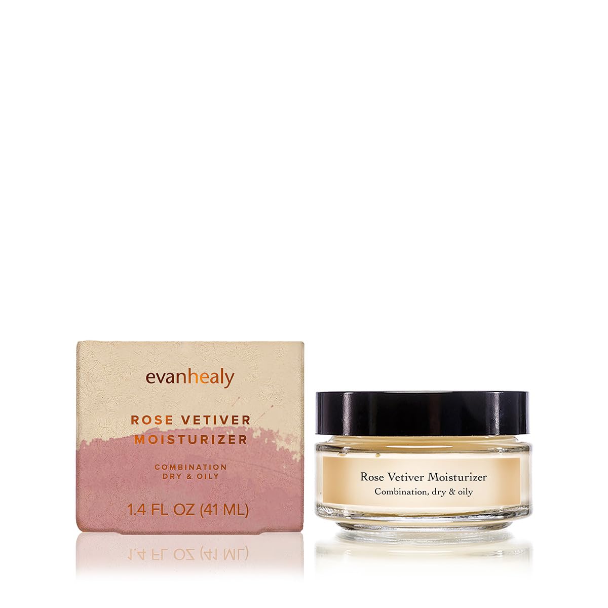 evanhealy cream texture close-up showing lightweight absorbent finish