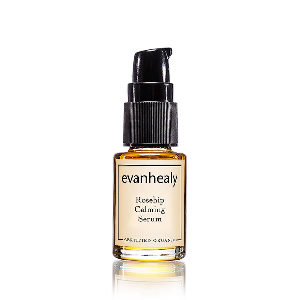 evanhealy front bottle showing product packaging and calming benefit
