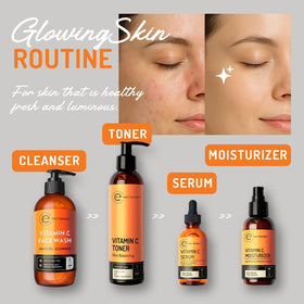 Eve Hansen after rinse close-up of smooth skin showing improved texture benefit