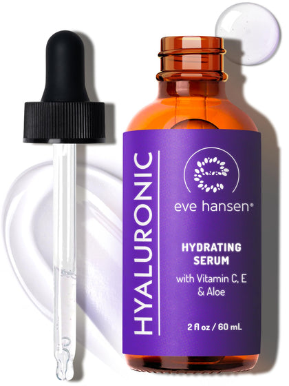 Eve Hansen front packaging 2 oz bottle showing label and vegan claim benefits