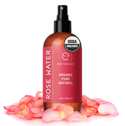 Eve Hansen front packaging 8oz showing full bottle and branding for daily hydration
