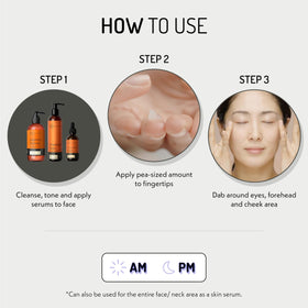 Eve Hansen gel applied to hand illustrating lightweight spreadability and feel