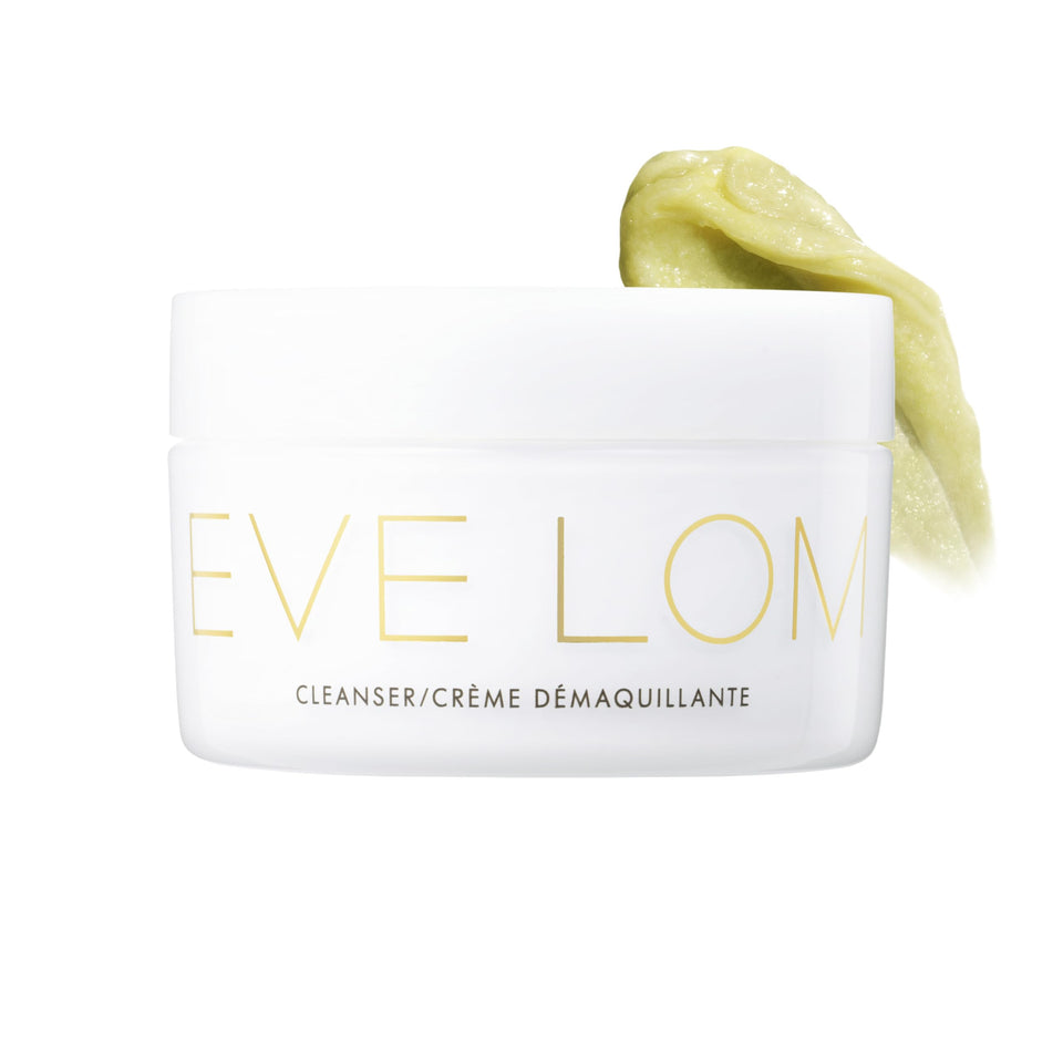 EVE LOM balm cleanser jar front view showing packaging and brand trust
