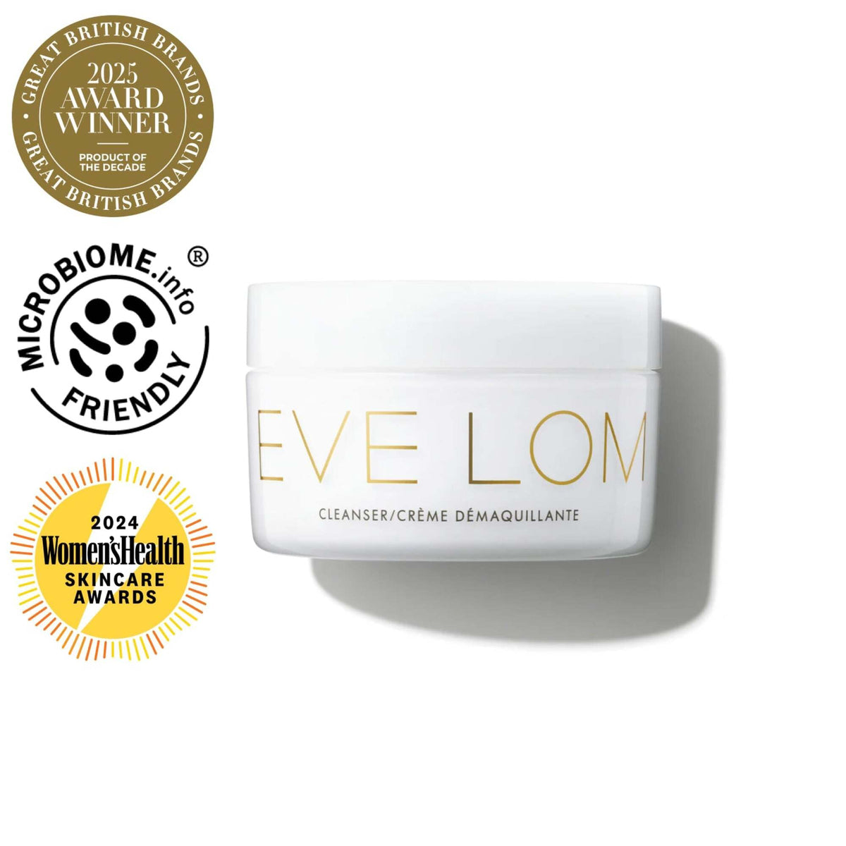 EVE LOM balm texture close-up demonstrating creamy oil-to-balm transformation benefit